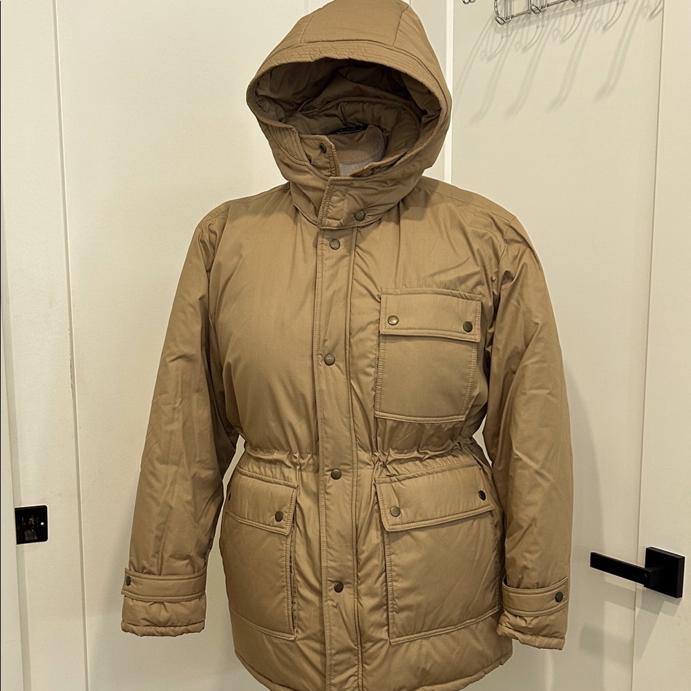 Vintage 80s Universal Coat Company by Designer William Barry Winter Parka | LG